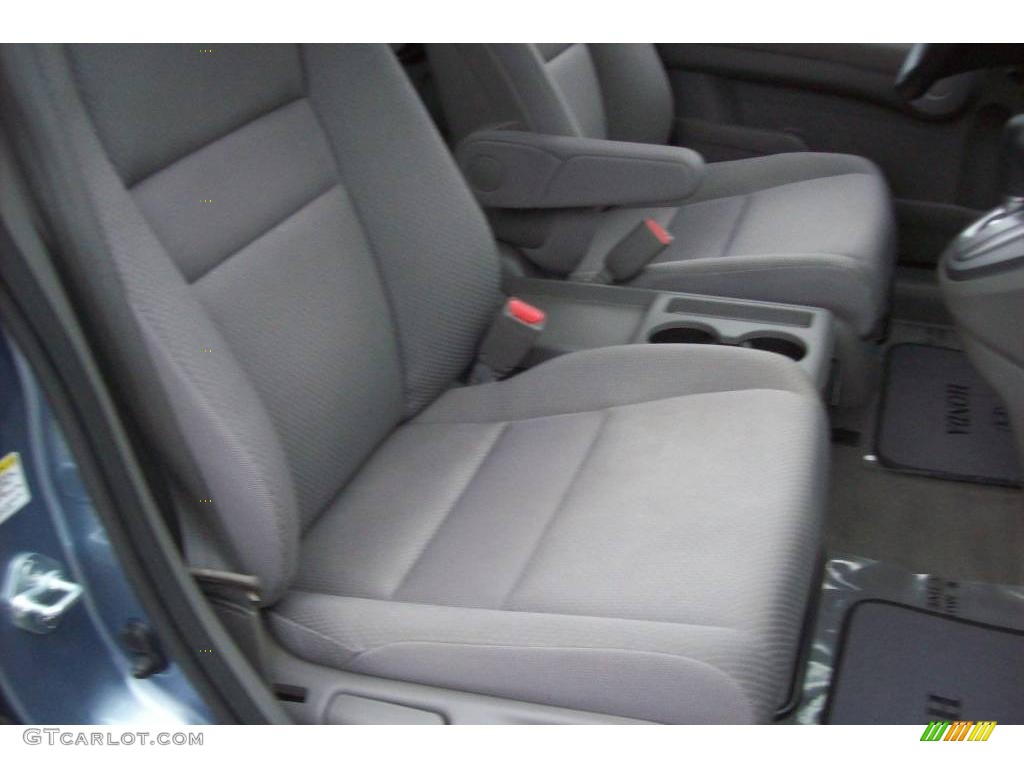 2007 CR-V LX 4WD - Glacier Blue Metallic / Gray photo #13