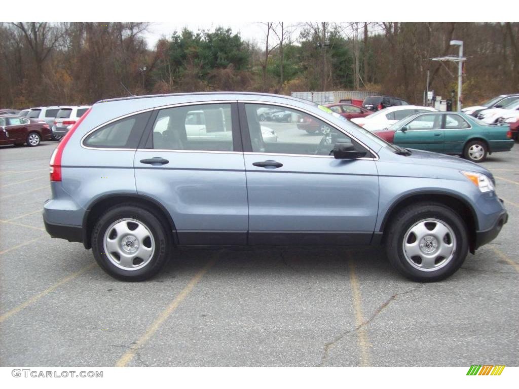 2007 CR-V LX 4WD - Glacier Blue Metallic / Gray photo #20