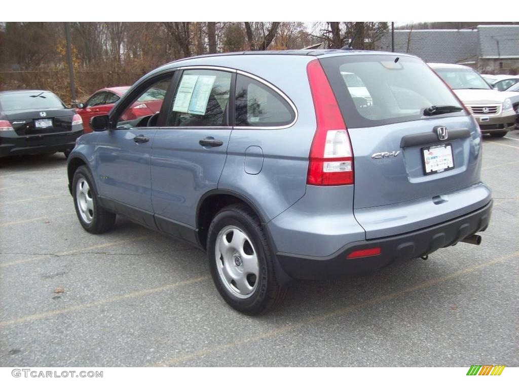 2007 CR-V LX 4WD - Glacier Blue Metallic / Gray photo #22