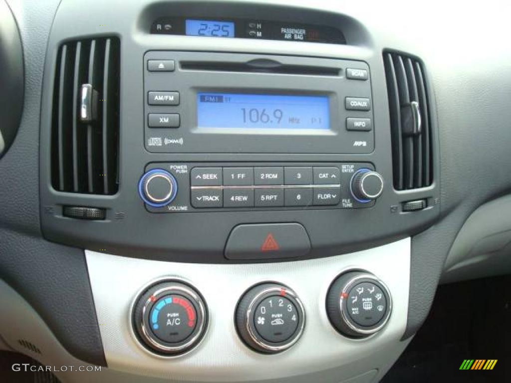 2009 Elantra SE Sedan - Carbon Gray / Gray photo #14