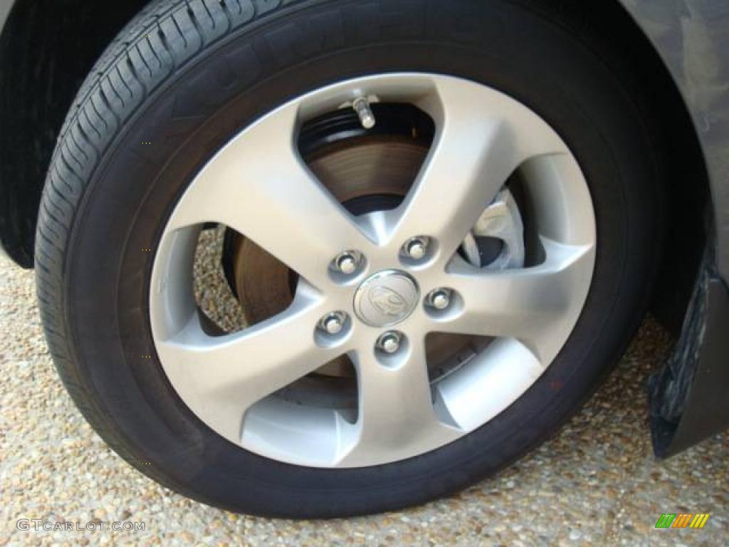 2009 Elantra SE Sedan - Carbon Gray / Gray photo #22