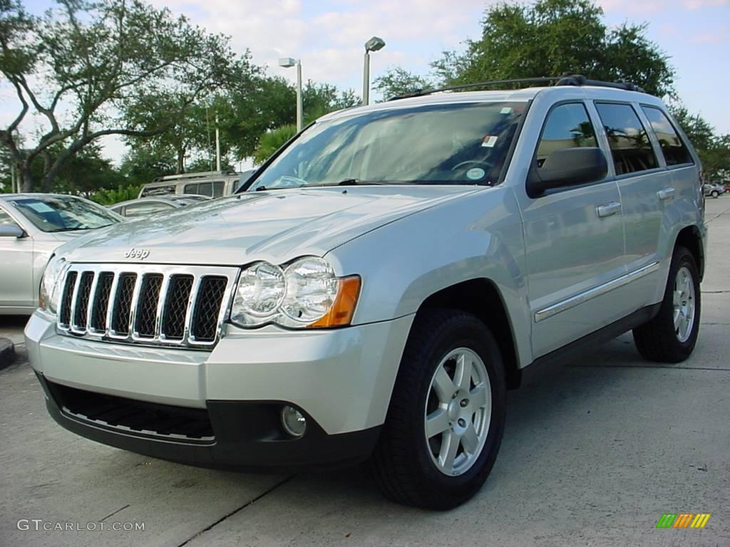 2008 Grand Cherokee Laredo - Bright Silver Metallic / Dark Slate Gray photo #8