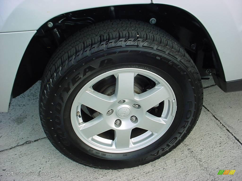 2008 Grand Cherokee Laredo - Bright Silver Metallic / Dark Slate Gray photo #21