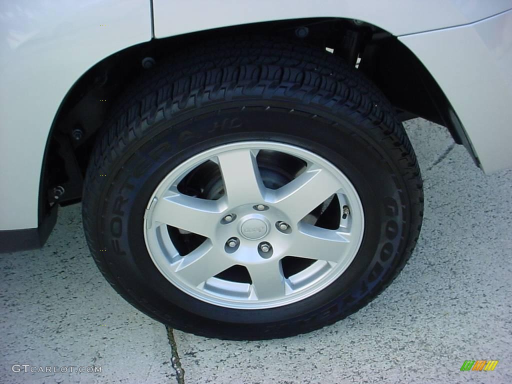 2008 Grand Cherokee Laredo - Bright Silver Metallic / Dark Slate Gray photo #22