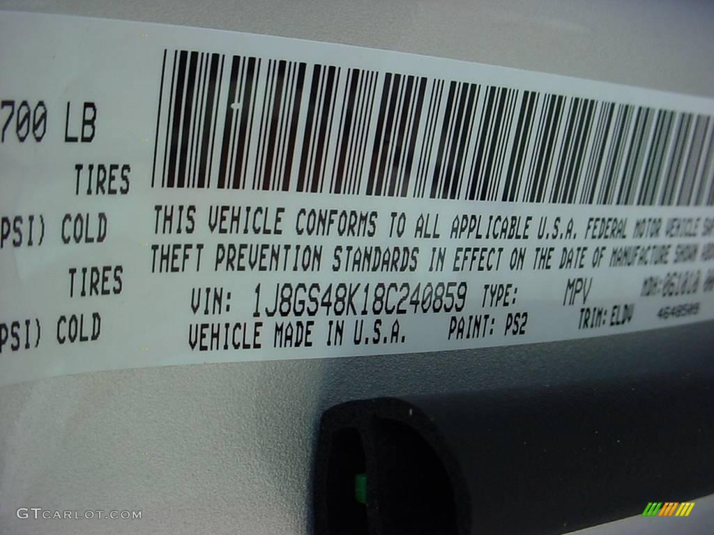 2008 Grand Cherokee Laredo - Bright Silver Metallic / Dark Slate Gray photo #27