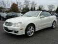 2007 Arctic White Mercedes-Benz CLK 350 Cabriolet  photo #2