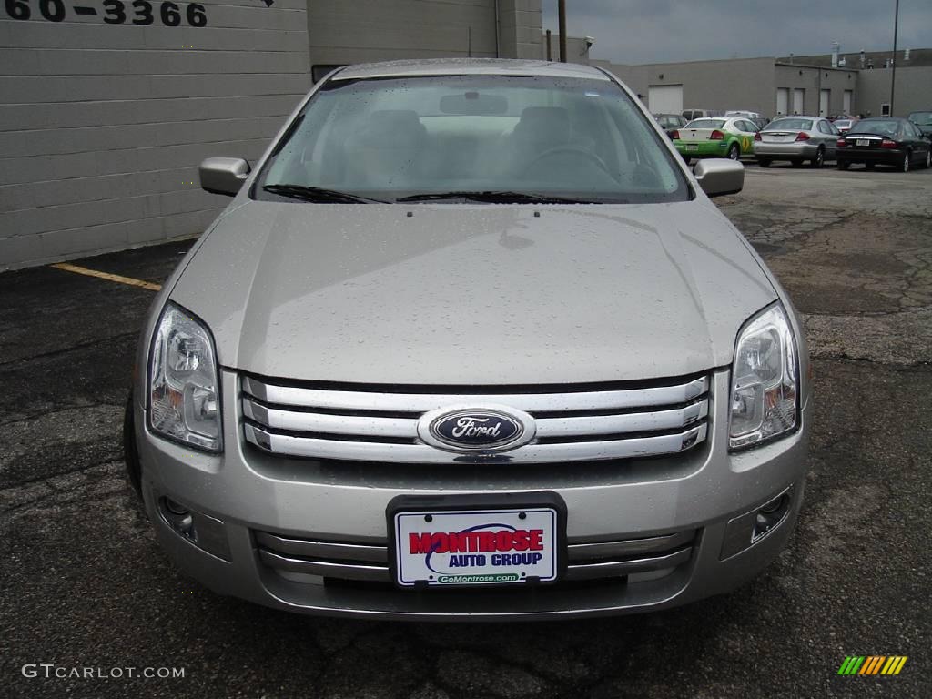 2008 Fusion SEL V6 - Vapor Silver Metallic / Medium Light Stone photo #8