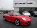 2007 Guards Red Porsche Cayman   photo #5