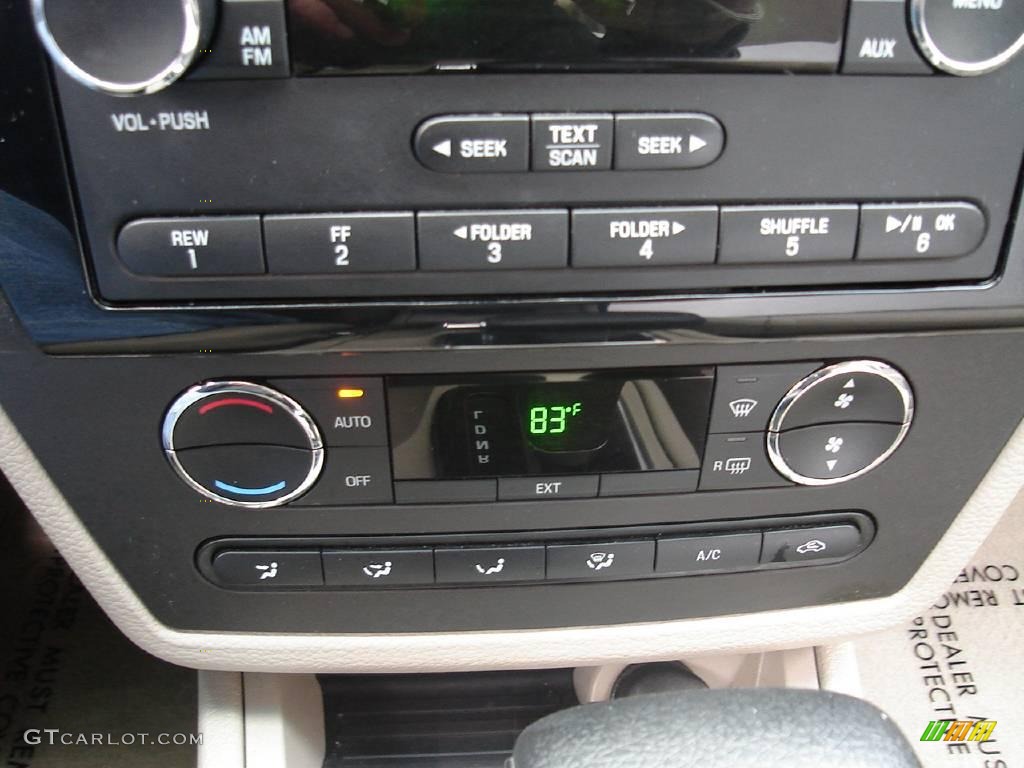 2008 Fusion SEL V6 - Vapor Silver Metallic / Medium Light Stone photo #29