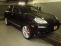 2008 Basalt Black Metallic Porsche Cayenne Turbo  photo #5