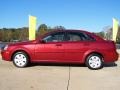 Fusion Red Metallic - Forenza Sedan Photo No. 4