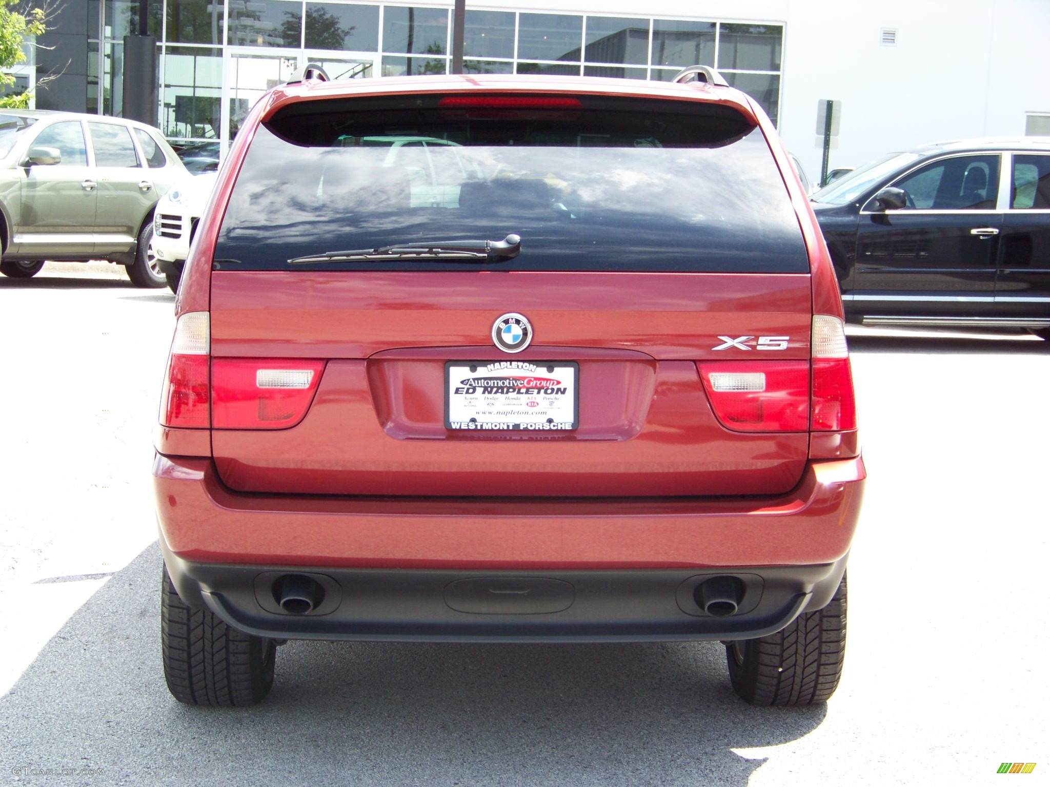 2002 X5 3.0i - Maroon / Tan photo #6