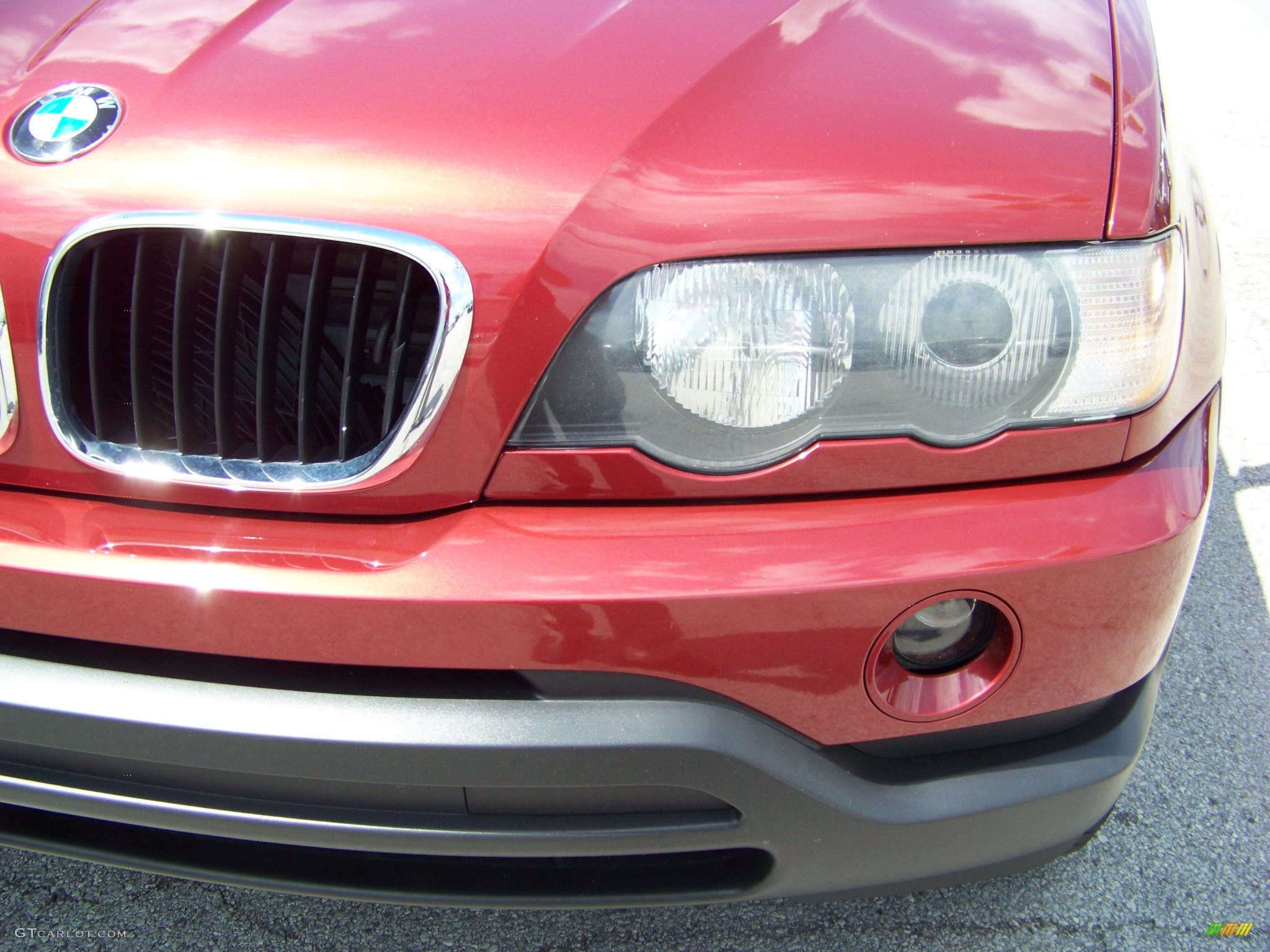 2002 X5 3.0i - Maroon / Tan photo #17