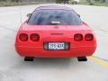 1991 Bright Red Chevrolet Corvette Coupe  photo #4