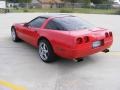 1991 Bright Red Chevrolet Corvette Coupe  photo #5