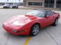 Bright Red 1991 Chevrolet Corvette Coupe Exterior