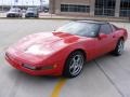 1991 Bright Red Chevrolet Corvette Coupe  photo #7