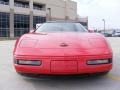 1991 Bright Red Chevrolet Corvette Coupe  photo #9