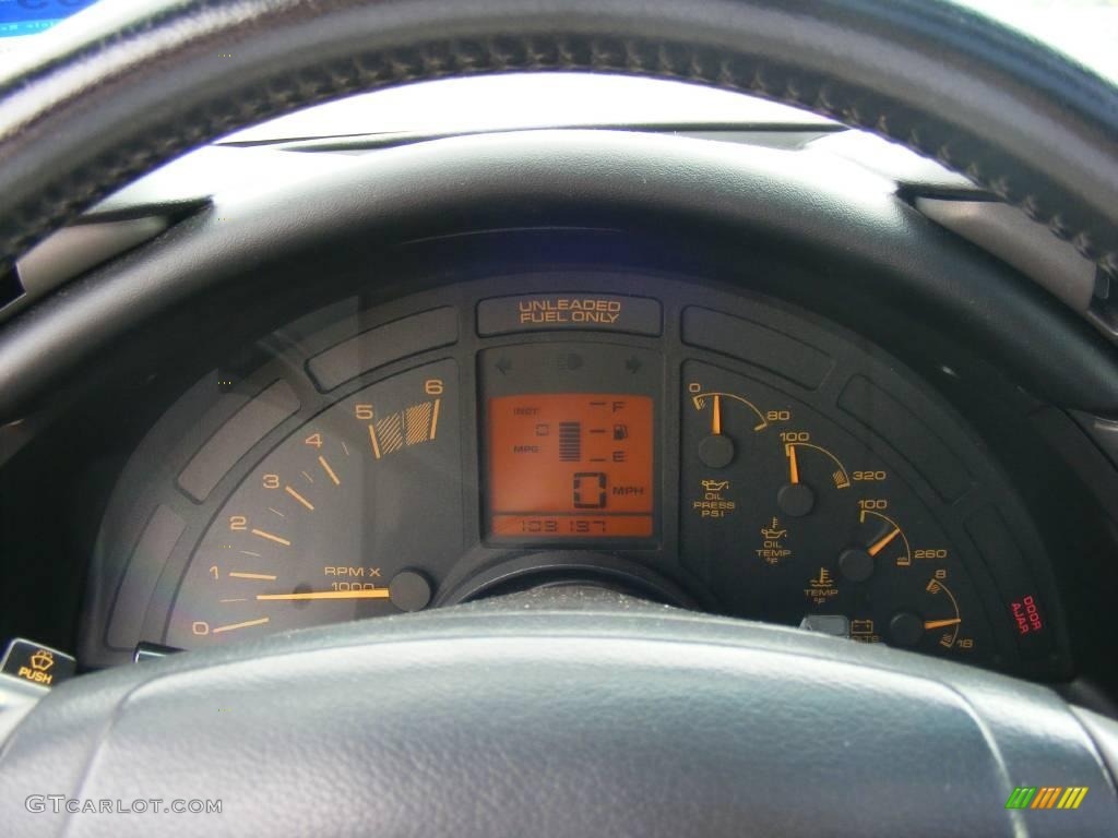 1991 Chevrolet Corvette Coupe Gauges Photo #22013880