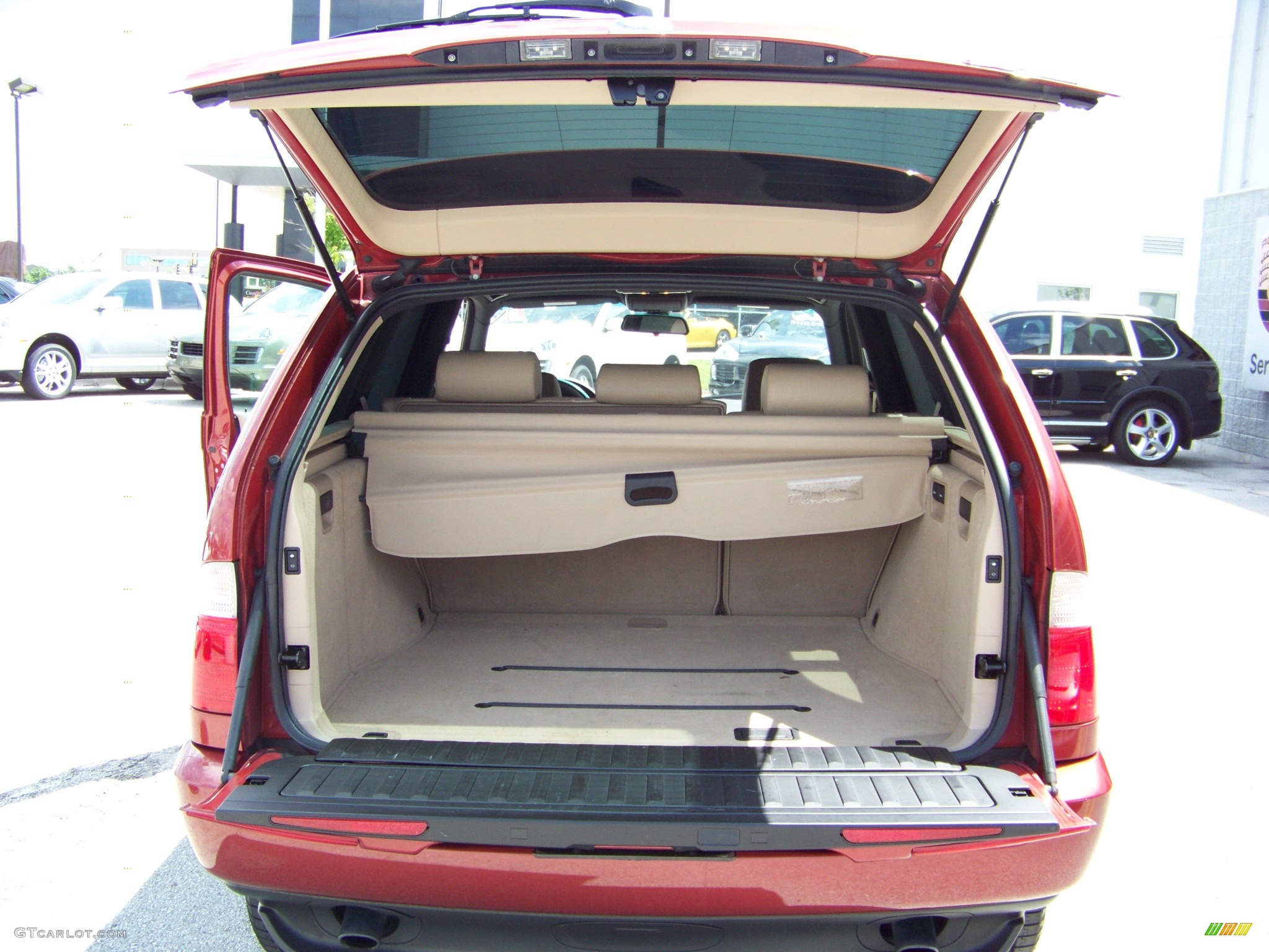 2002 X5 3.0i - Maroon / Tan photo #18
