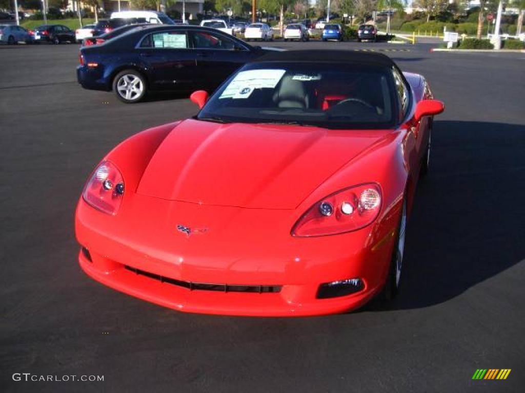 2010 Corvette Convertible - Torch Red / Ebony Black photo #2