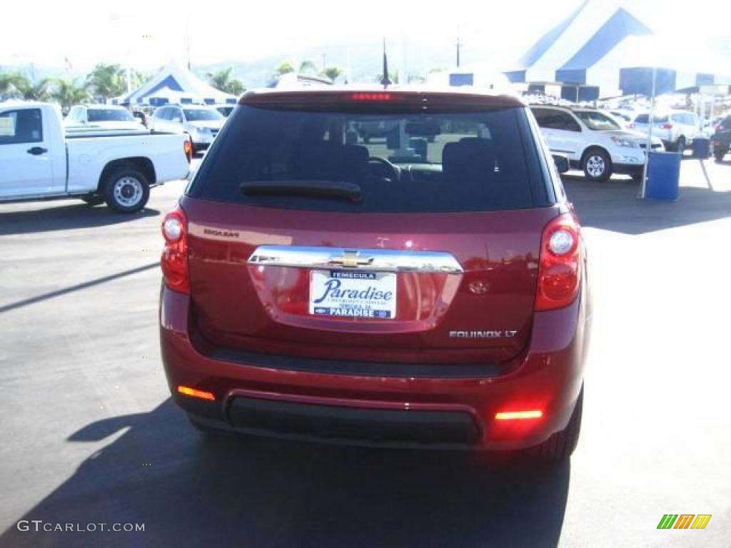 2010 Equinox LT - Cardinal Red Metallic / Jet Black photo #6