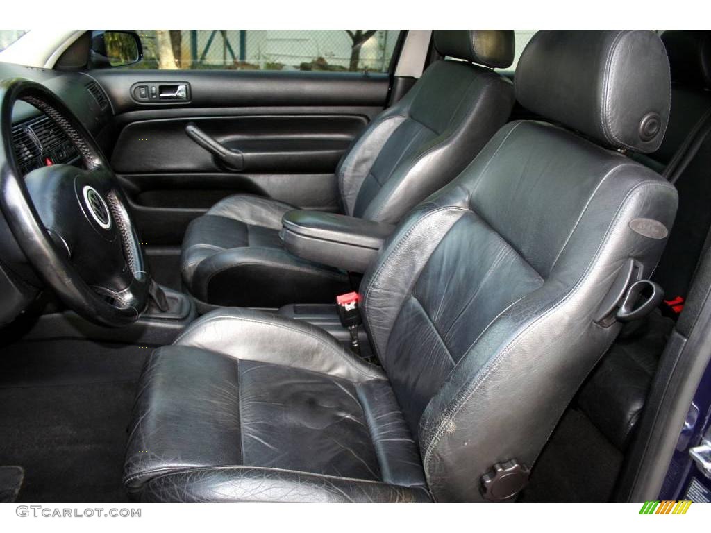 2002 GTI VR6 - Indigo Blue Metallic / Black photo #33