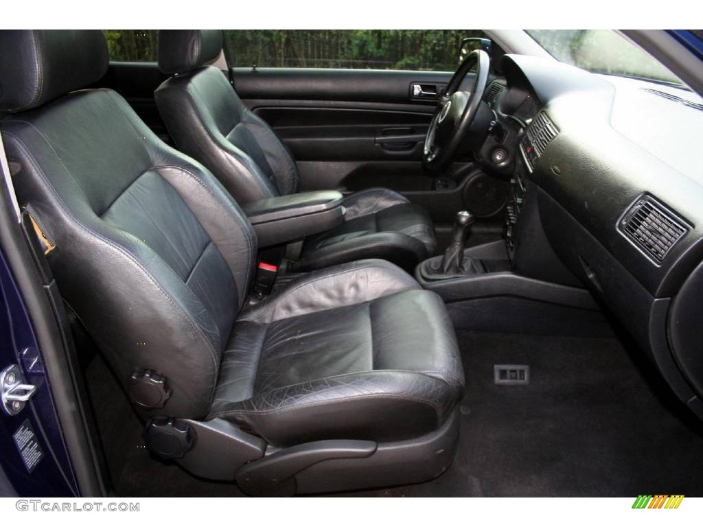 2002 GTI VR6 - Indigo Blue Metallic / Black photo #34