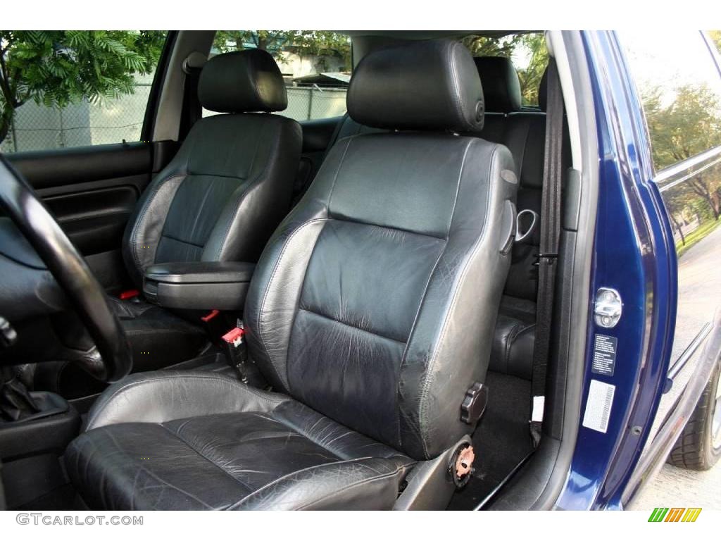 2002 GTI VR6 - Indigo Blue Metallic / Black photo #35