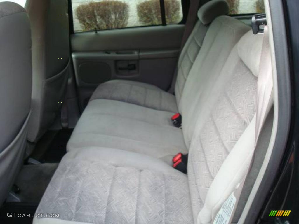 1999 Explorer XLS 4x4 - Black Clearcoat / Medium Graphite Grey photo #9