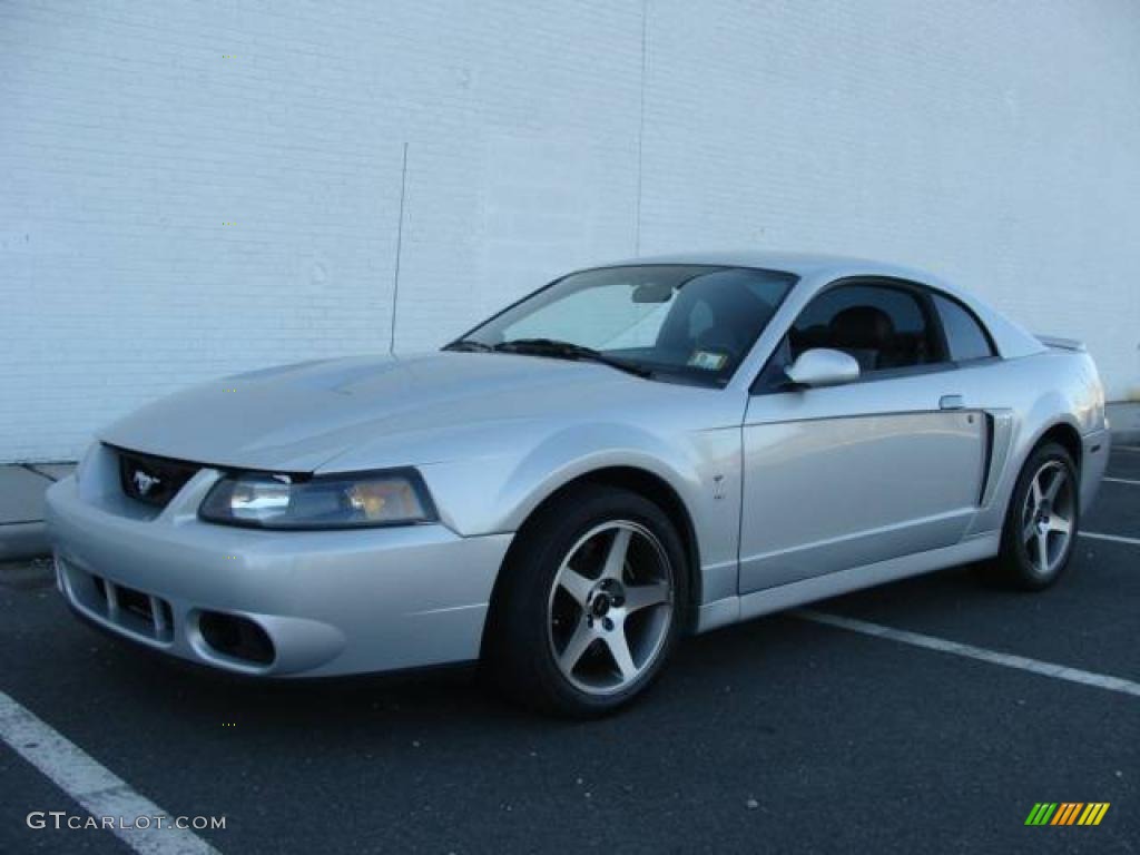 2003 Mustang Cobra Coupe - Silver Metallic / Dark Charcoal photo #1