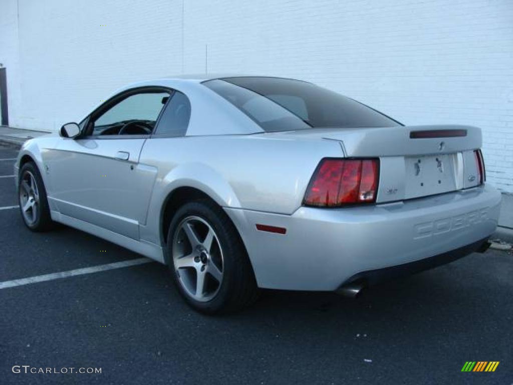 2003 Mustang Cobra Coupe - Silver Metallic / Dark Charcoal photo #4