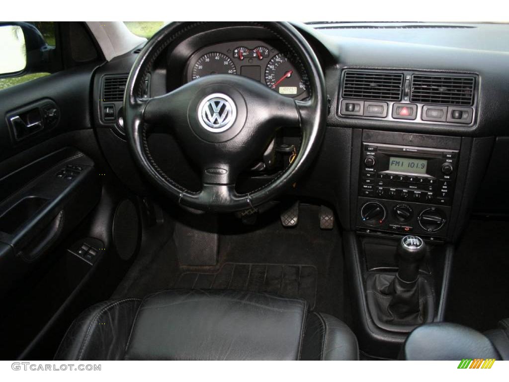 2002 GTI VR6 - Indigo Blue Metallic / Black photo #58