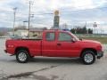 2006 Victory Red Chevrolet Silverado 1500 Work Truck Extended Cab 4x4  photo #10