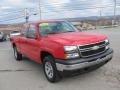 2006 Victory Red Chevrolet Silverado 1500 Work Truck Extended Cab 4x4  photo #11