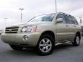 2002 Vintage Gold Metallic Toyota Highlander Limited 4WD  photo #5