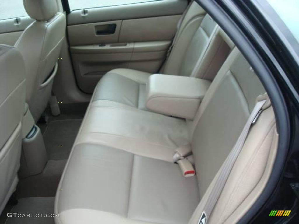 2003 Taurus SEL - Black / Medium Parchment photo #11