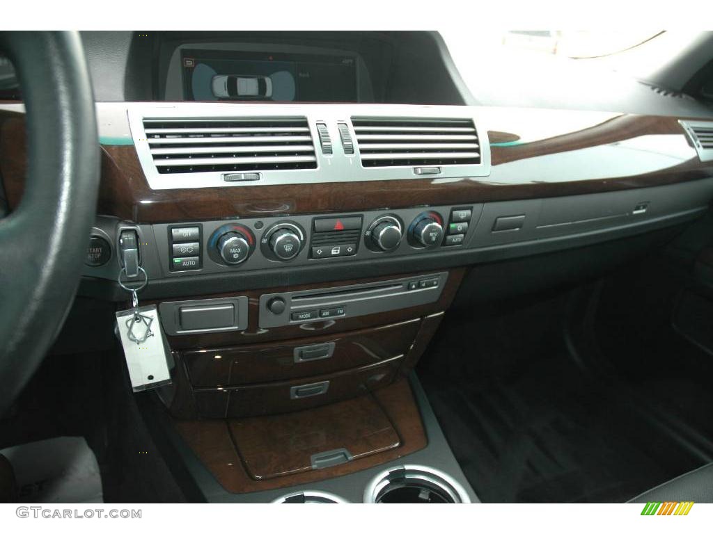 2006 7 Series 750Li Sedan - Jet Black / Black Nasca Leather photo #21