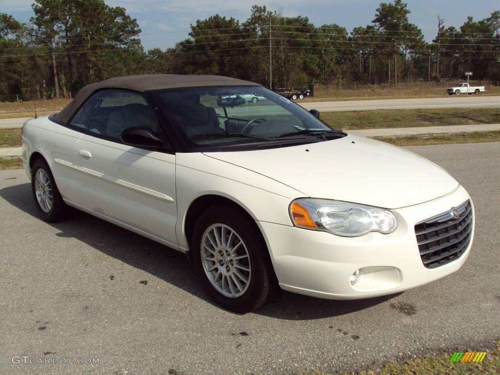 2005 Sebring Touring Convertible - Stone White / Light Taupe photo #10