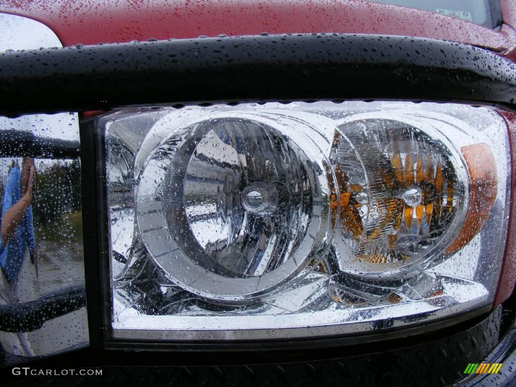 2007 Ram 2500 ST Quad Cab 4x4 - Inferno Red Crystal Pearl / Medium Slate Gray photo #64