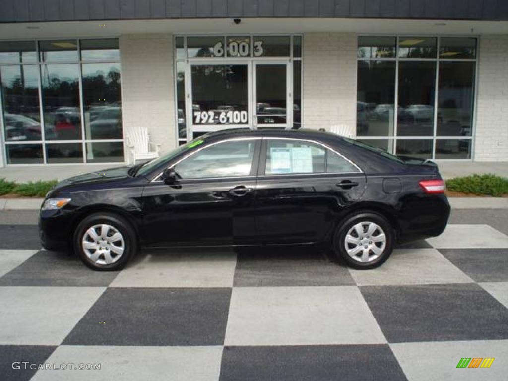 2010 Camry LE - Black / Ash Gray photo #1