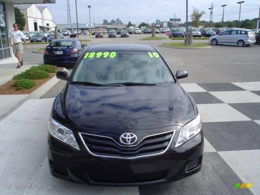 2010 Camry LE - Black / Ash Gray photo #2