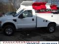 2010 Oxford White Ford F350 Super Duty XL Regular Cab Chassis  photo #1