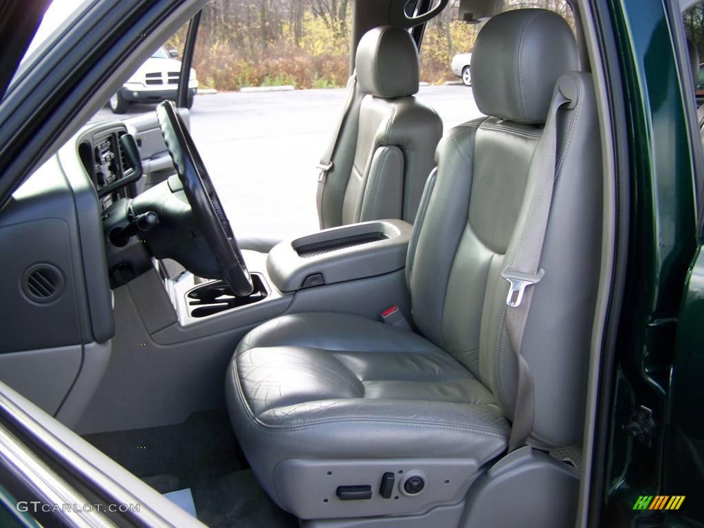 2004 Yukon SLT 4x4 - Polo Green Metallic / Pewter/Dark Pewter photo #9