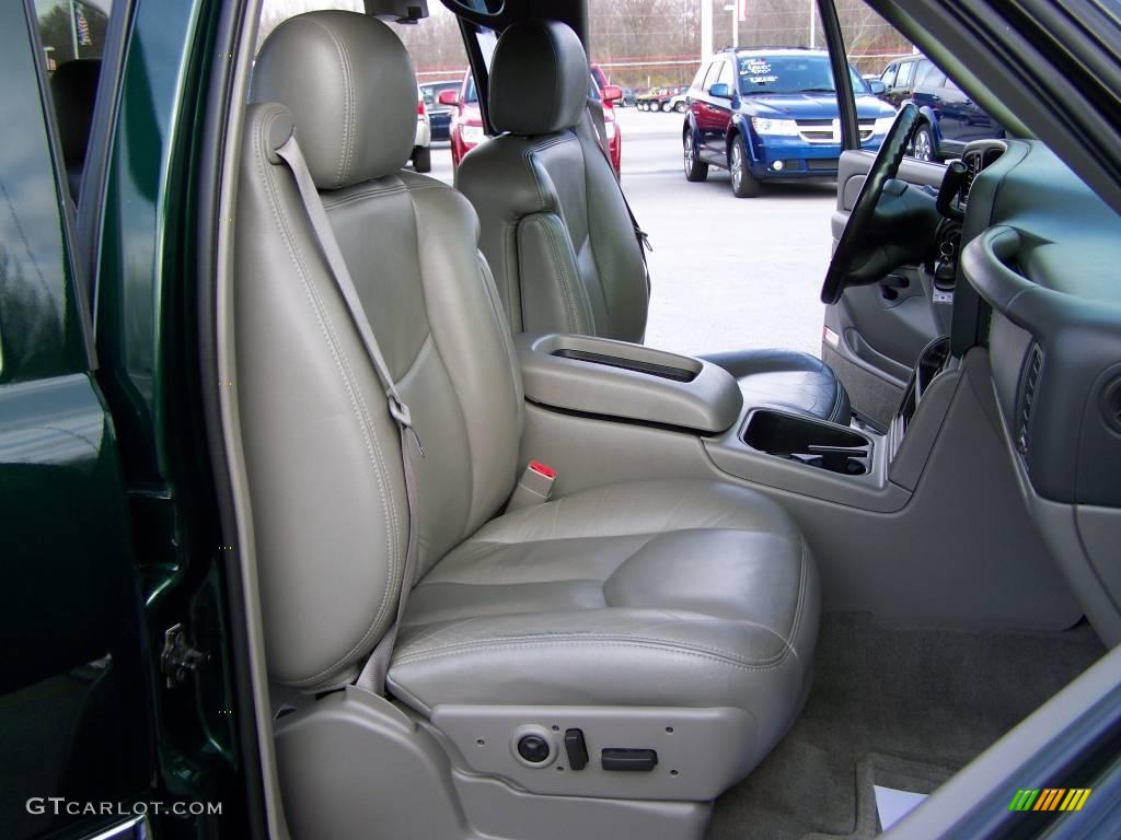 2004 Yukon SLT 4x4 - Polo Green Metallic / Pewter/Dark Pewter photo #15