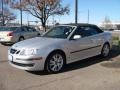 2007 Silver Metallic Saab 9-3 2.0T Convertible  photo #3