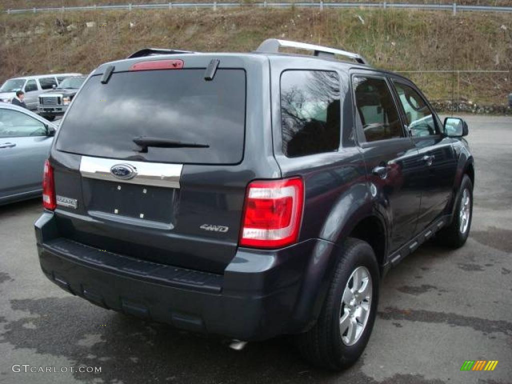 2009 Escape Limited V6 4WD - Black Pearl Slate Metallic / Charcoal photo #2
