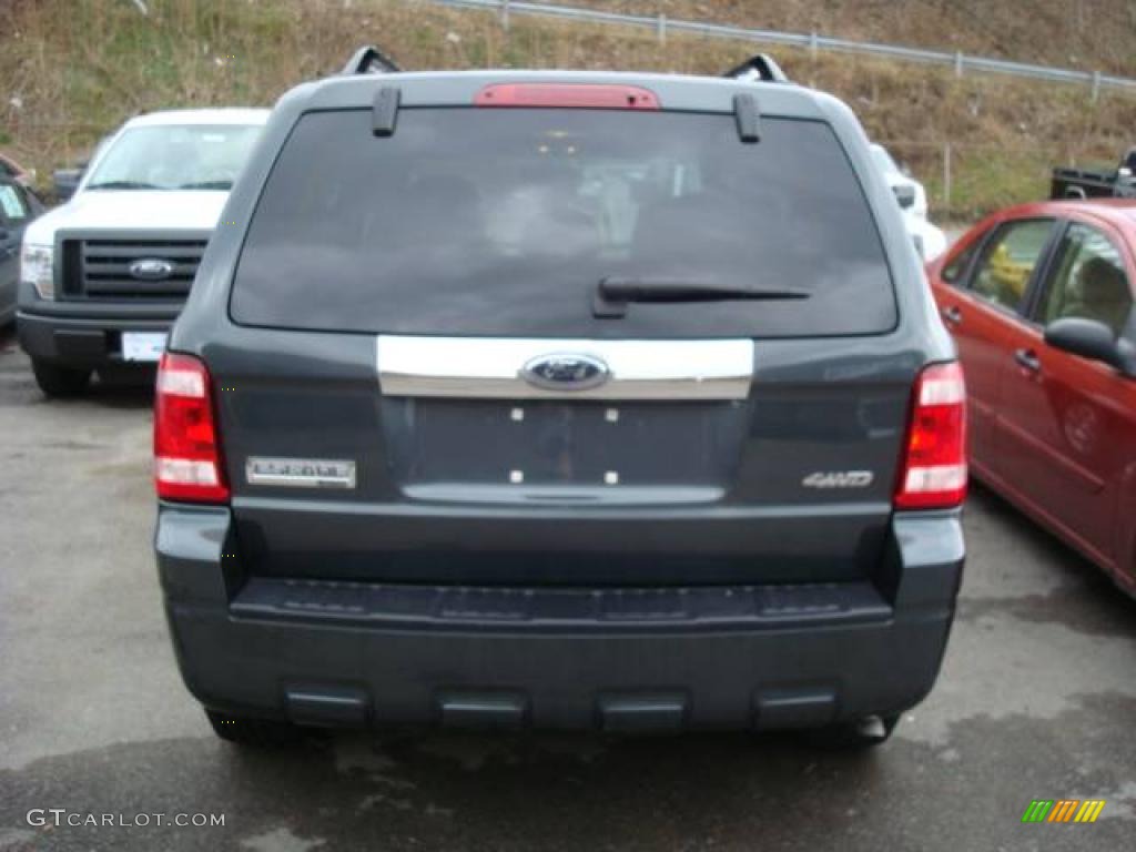 2009 Escape Limited V6 4WD - Black Pearl Slate Metallic / Charcoal photo #3