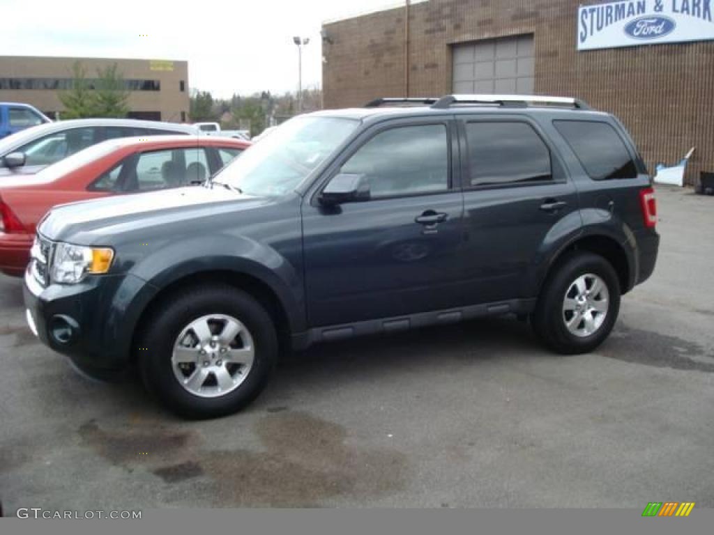 2009 Escape Limited V6 4WD - Black Pearl Slate Metallic / Charcoal photo #5