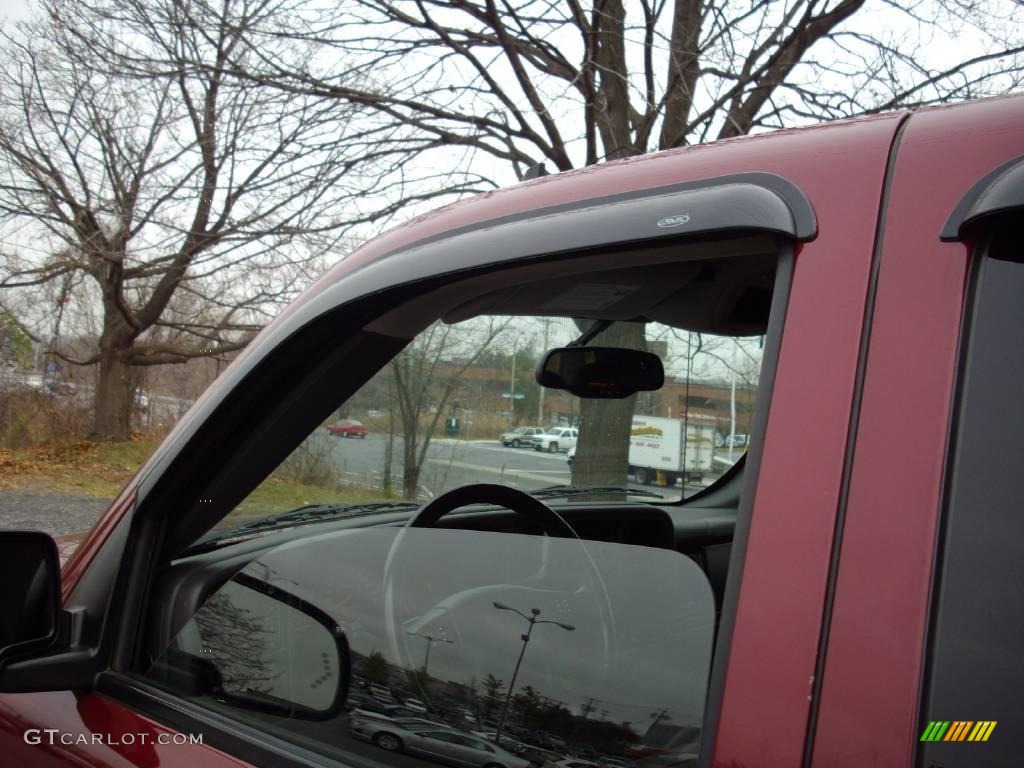 2006 Sierra 1500 SLE Extended Cab 4x4 - Sport Red Metallic / Dark Pewter photo #12